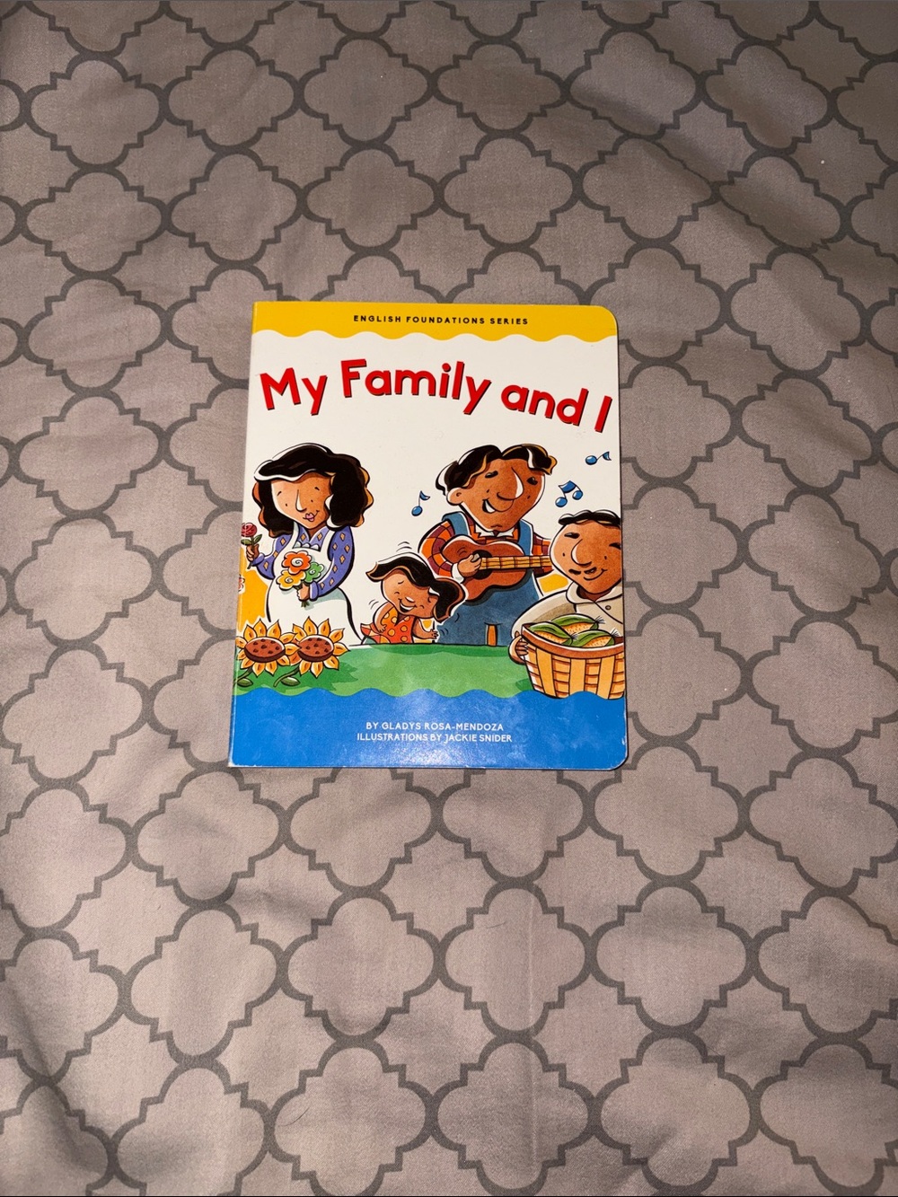 My Family and I - Educational Kids Book (Blue, Yellow)